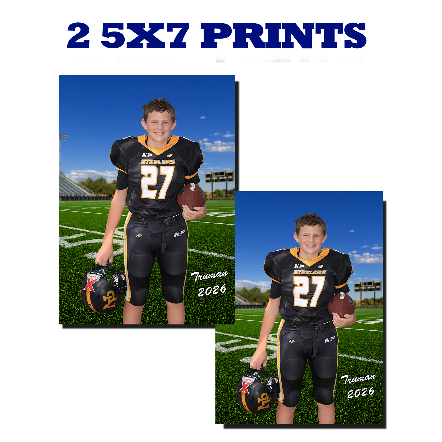 (2) 5x7 Prints