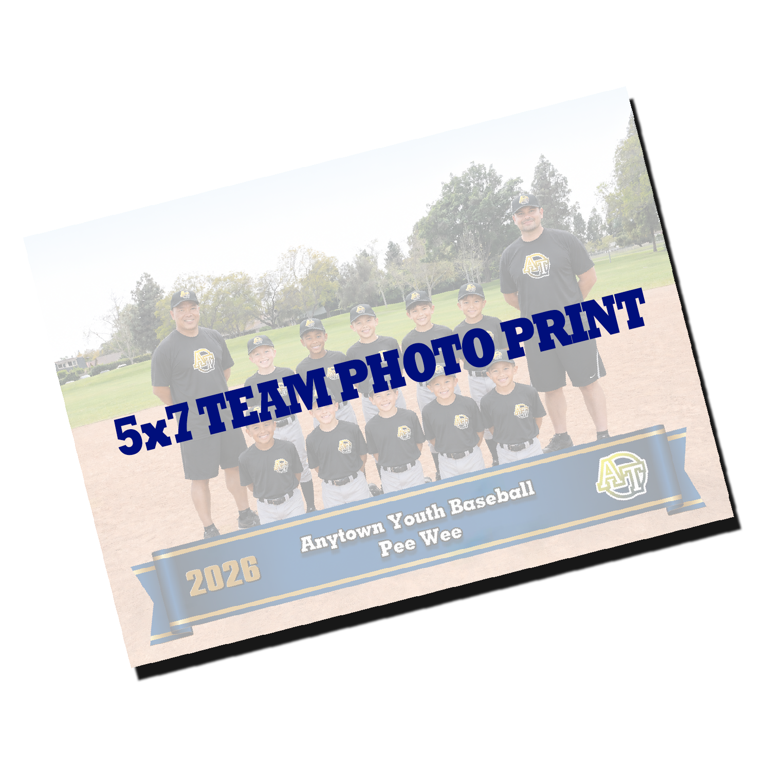 5x7 Team Photo Print