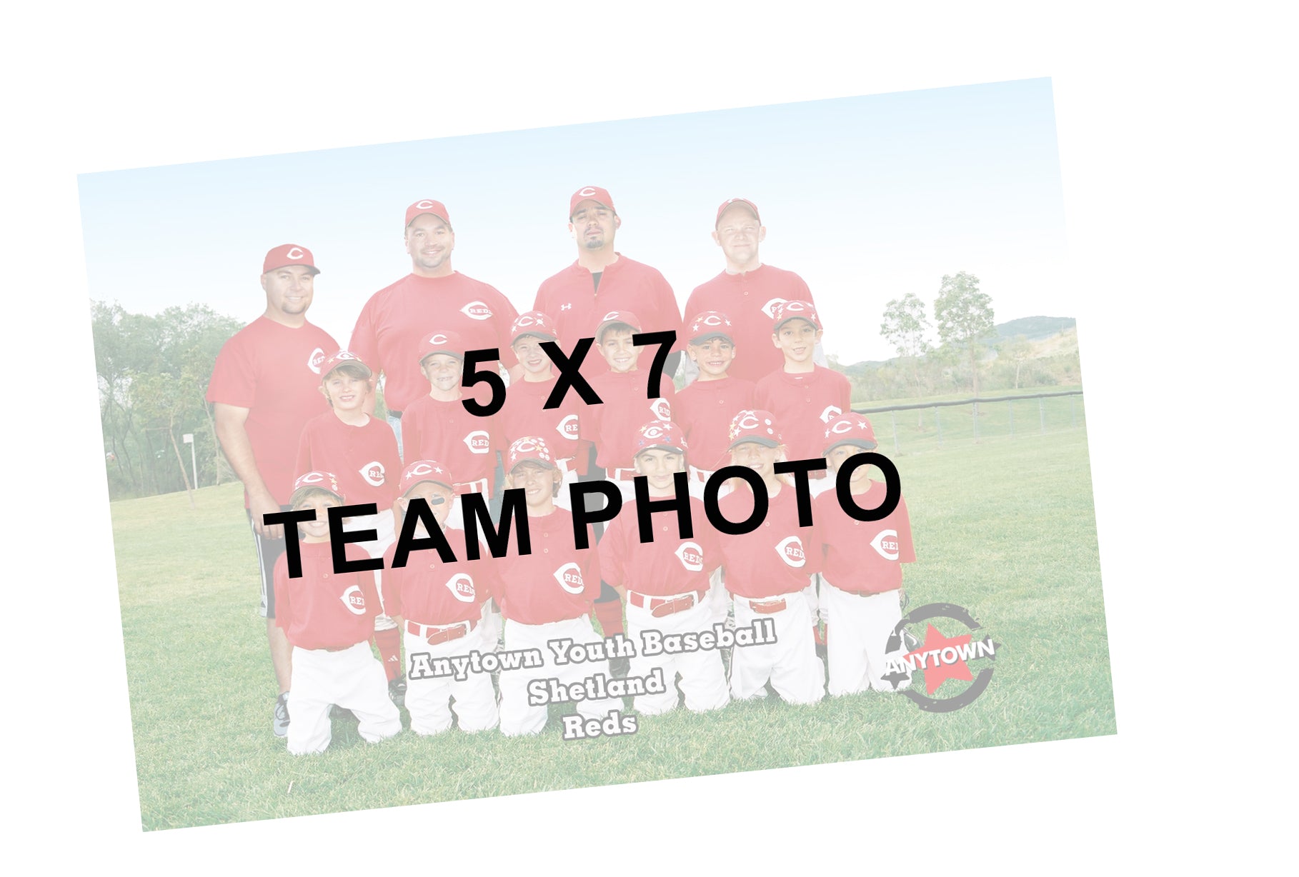 5x7 Team Photo Print