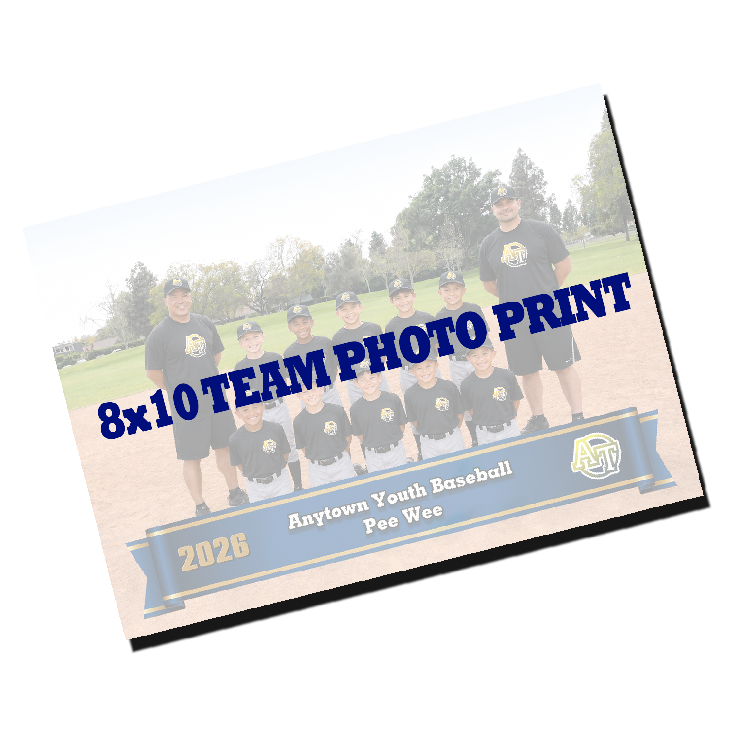 8x10 Team Photo Print