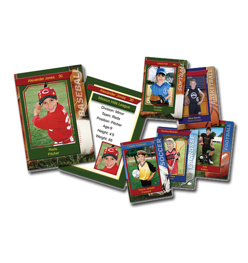(8) 2.5x3.5 Trader Cards