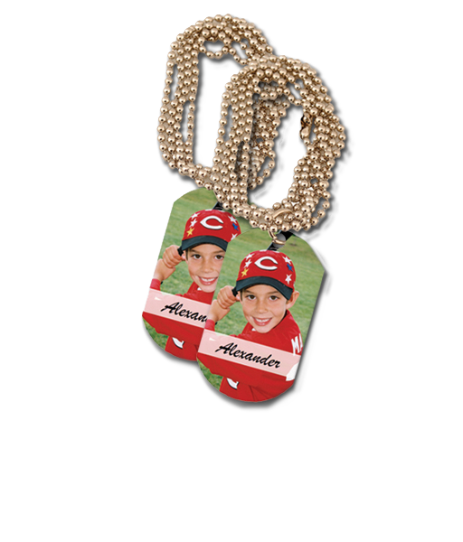 (2) Dog Tags