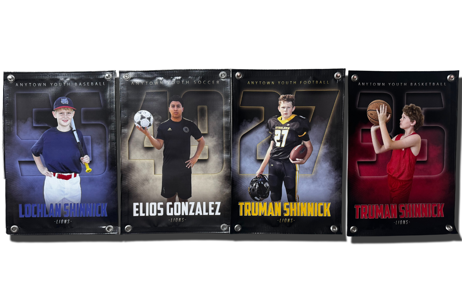 Player Tribute Banners 2'x3'